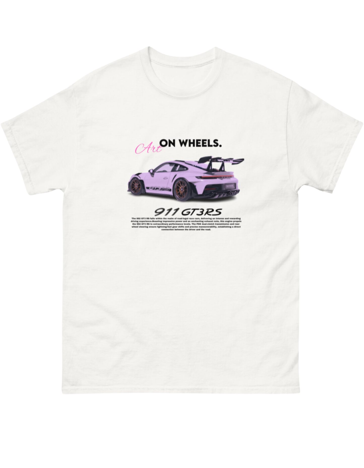 Pink GT3RS t shirt