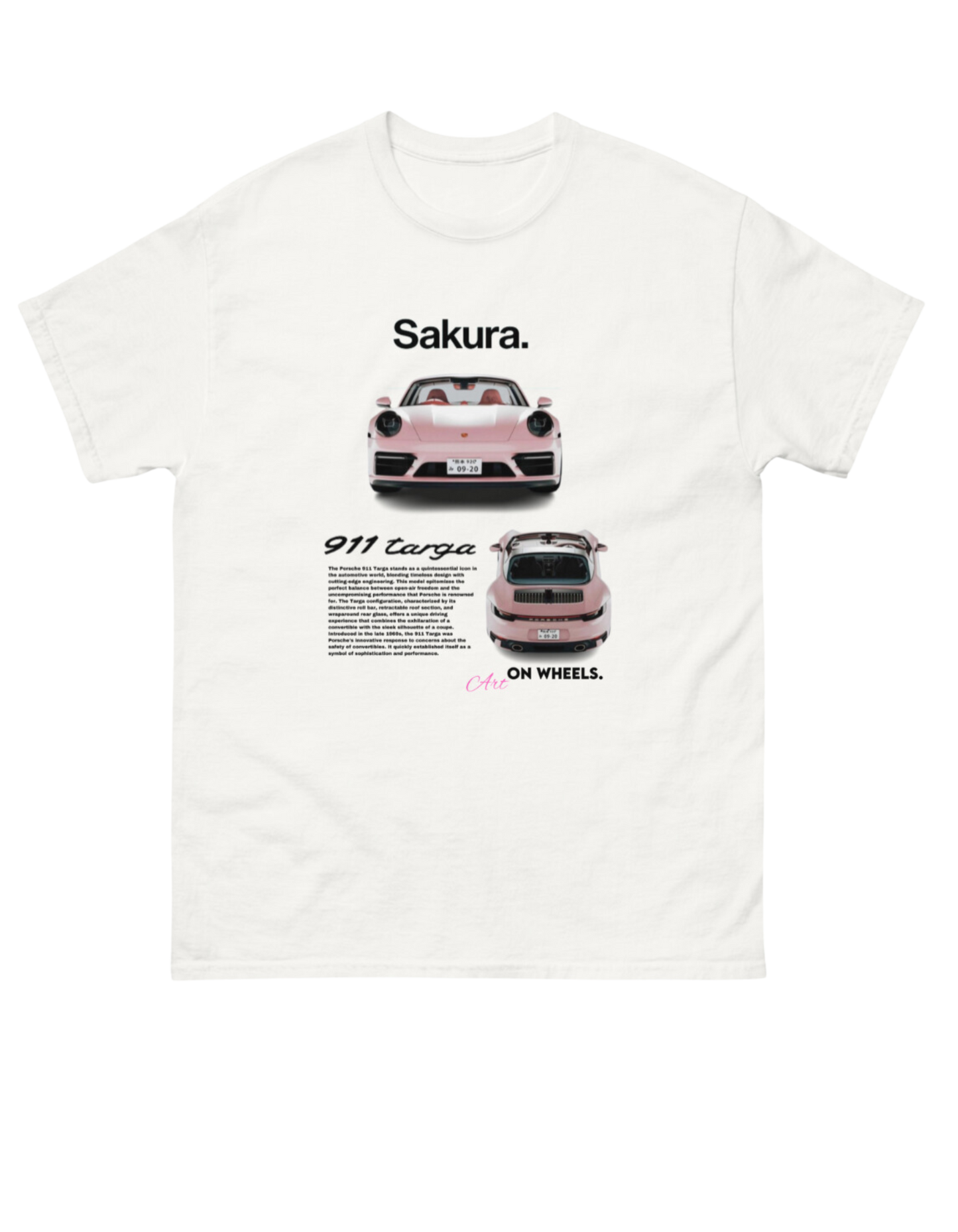 "sakura" targa T-shirt