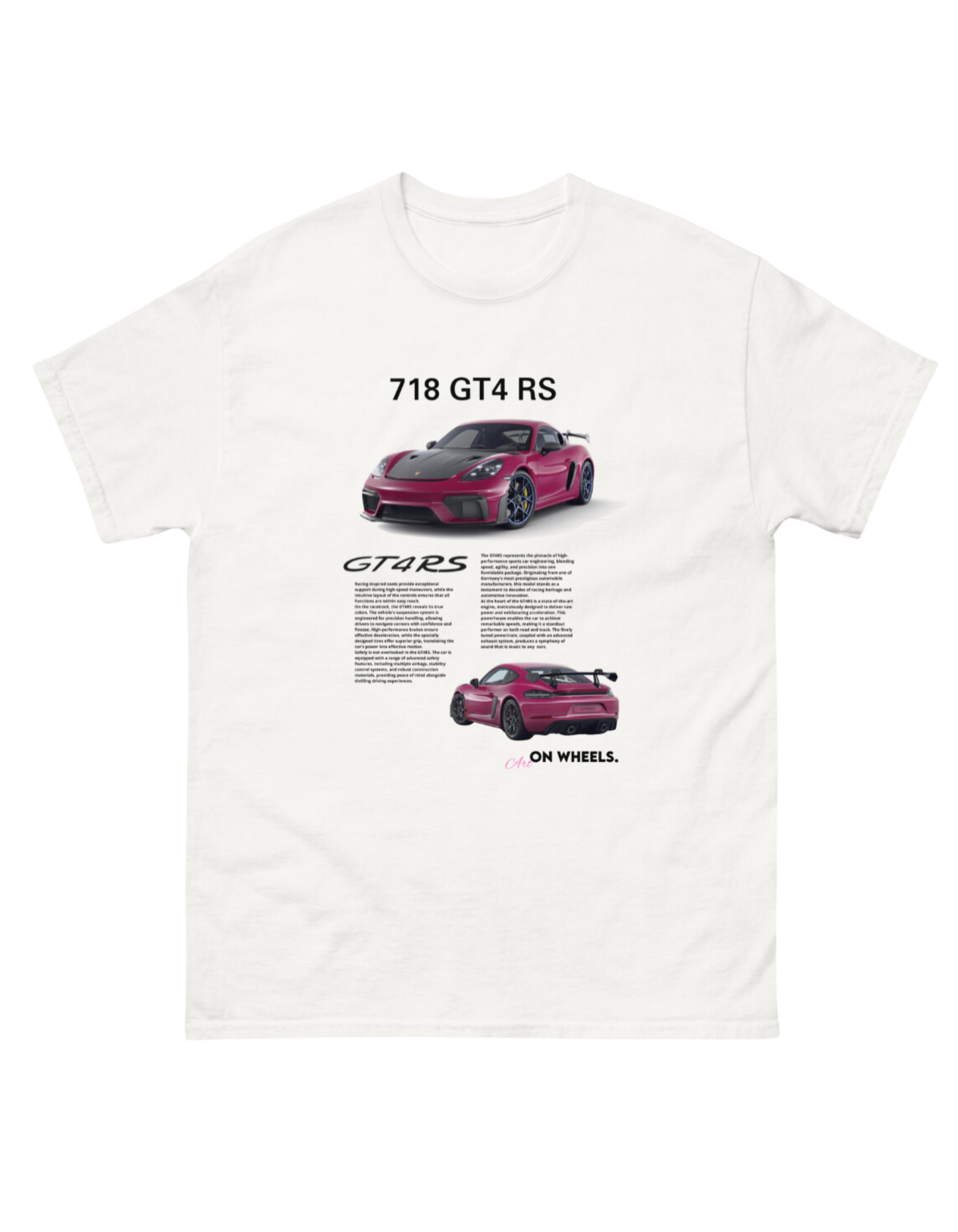 pink gt4 RS t shirt