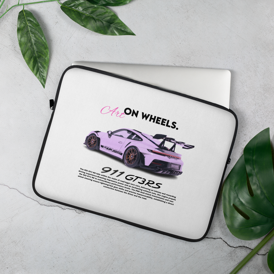 Pink GT3RS Laptop Sleeve