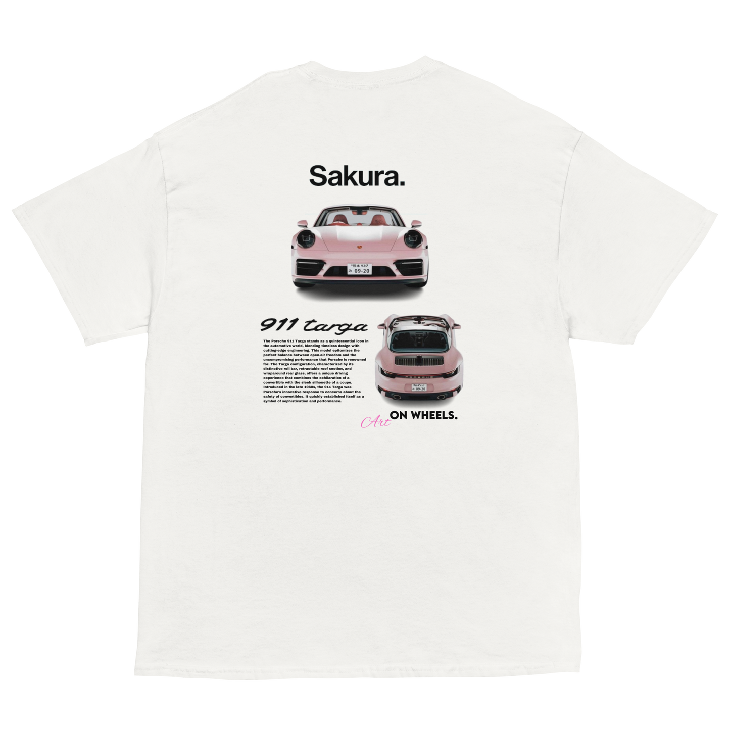 "sakura" targa T-shirt