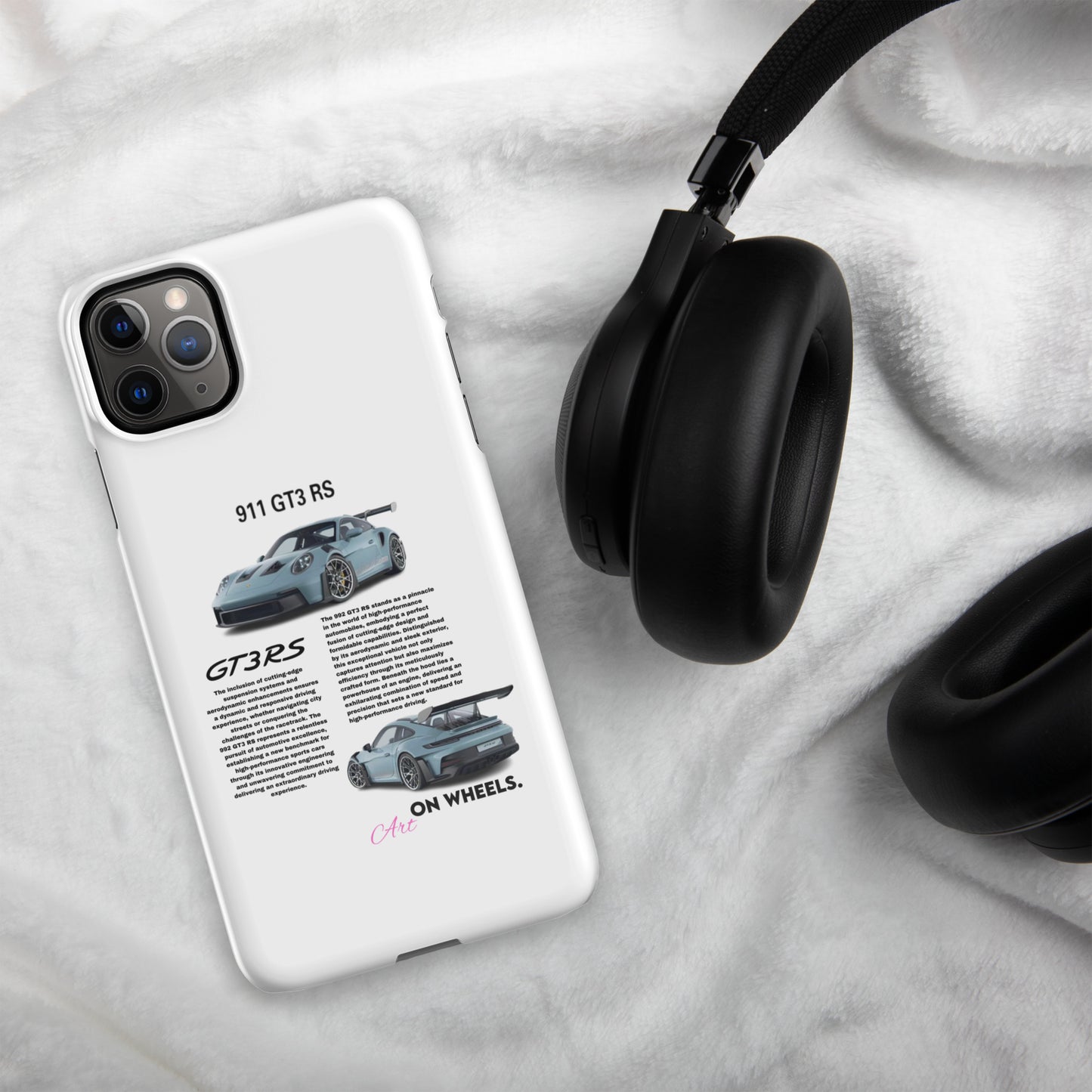 Blue GT3RS case for iPhone®