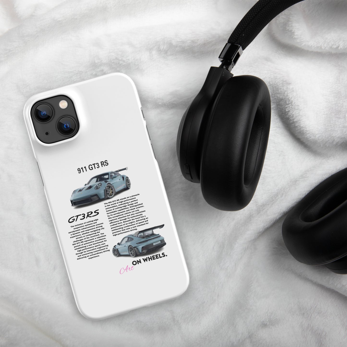 Blue GT3RS case for iPhone®