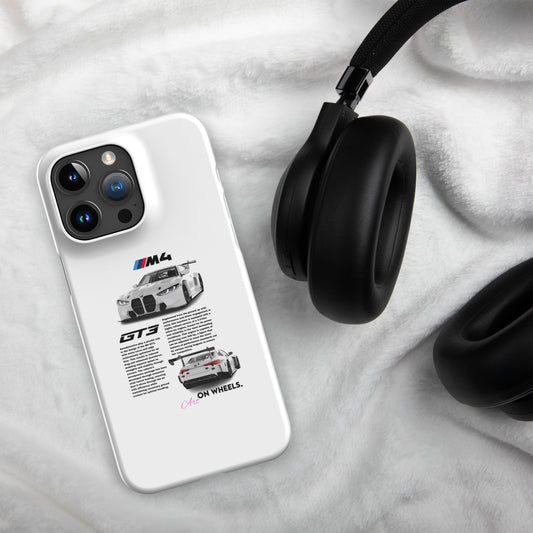 White M4 GT3 case for iPhone®