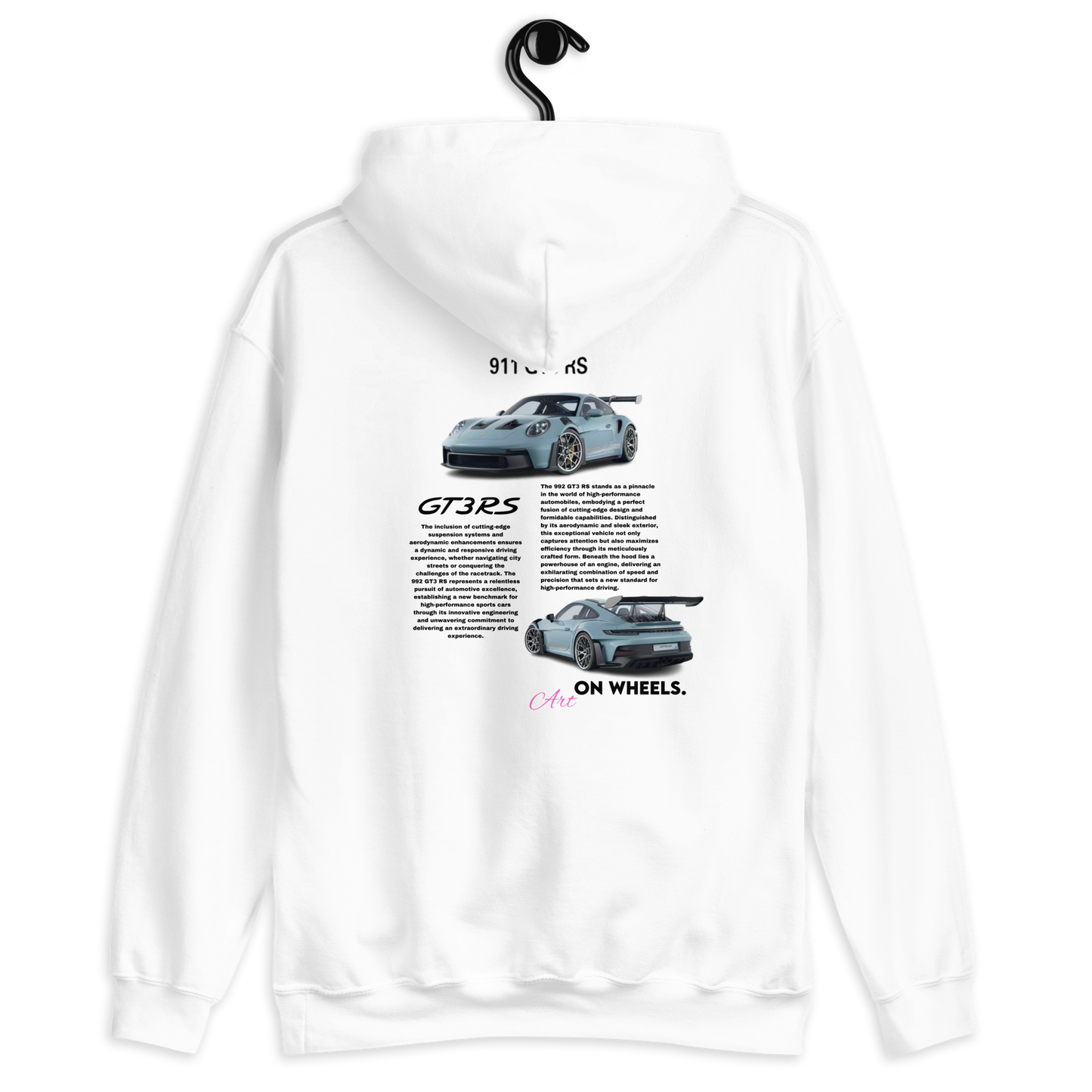 Blue GT3RS Hoodie – The Art On Wheels