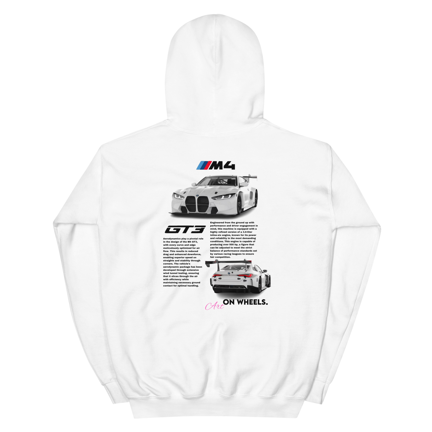 WHITE M4 GT3 Hoodie