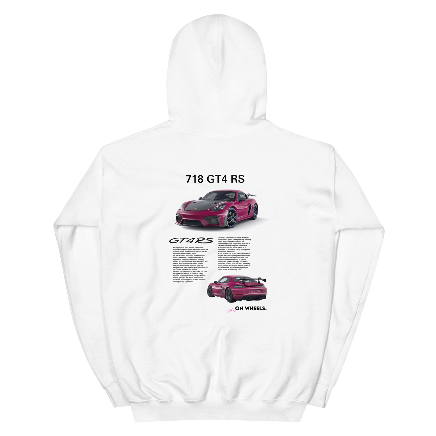 Pink GT4 RS hoodie