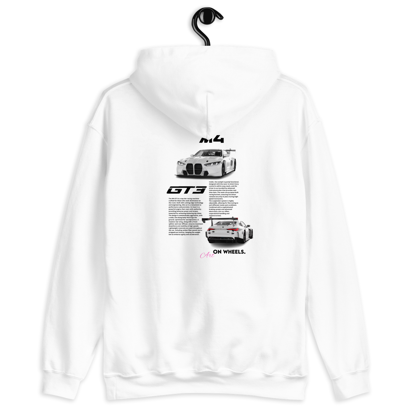 WHITE M4 GT3 Hoodie